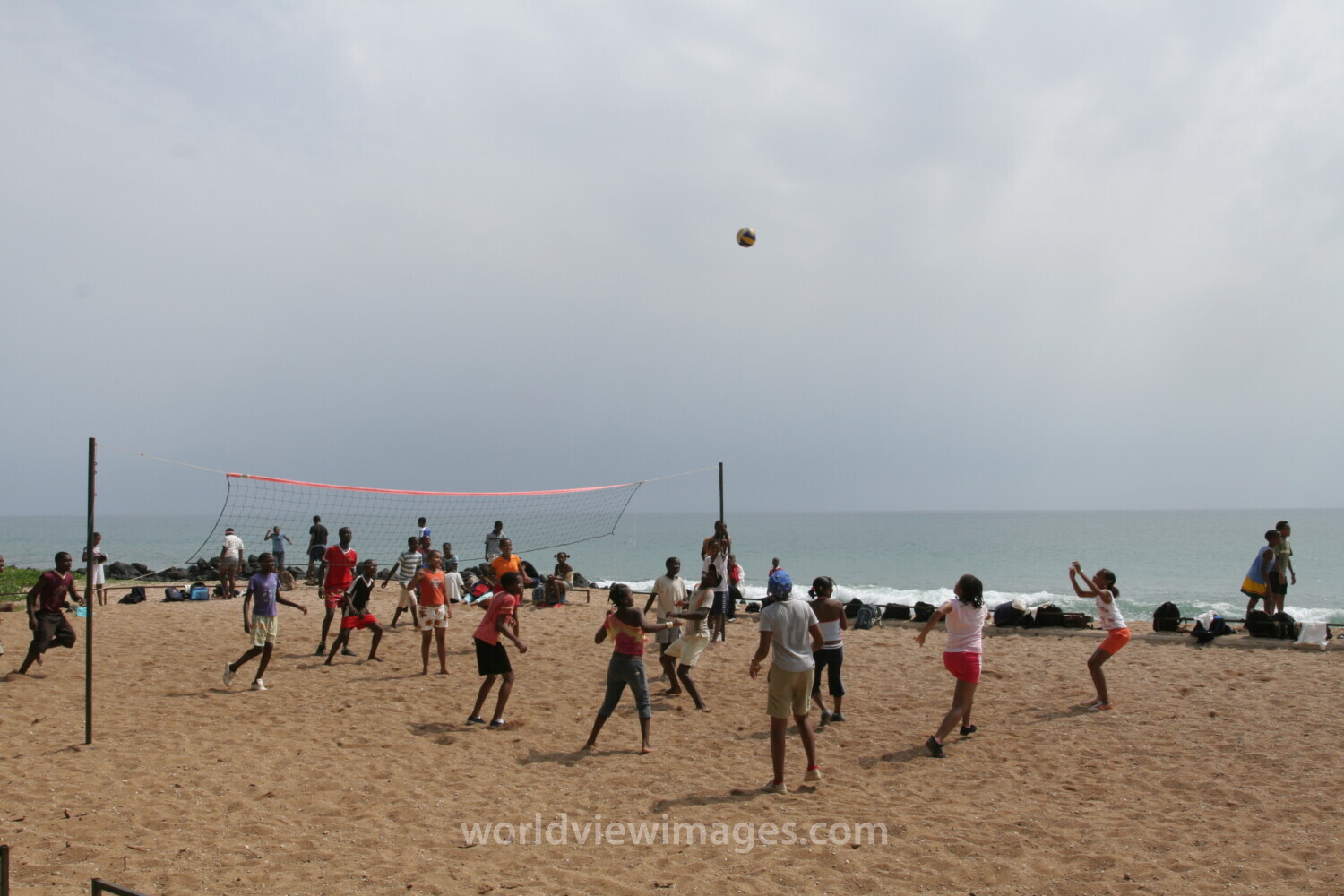 Beach Volleyball in Sao Tome