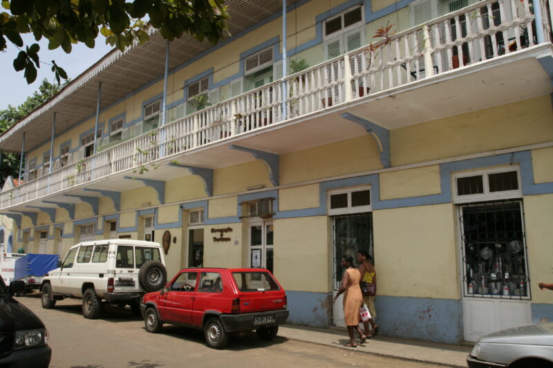 Sao Tome — Sao Tome, Africa, City of, Capital, street