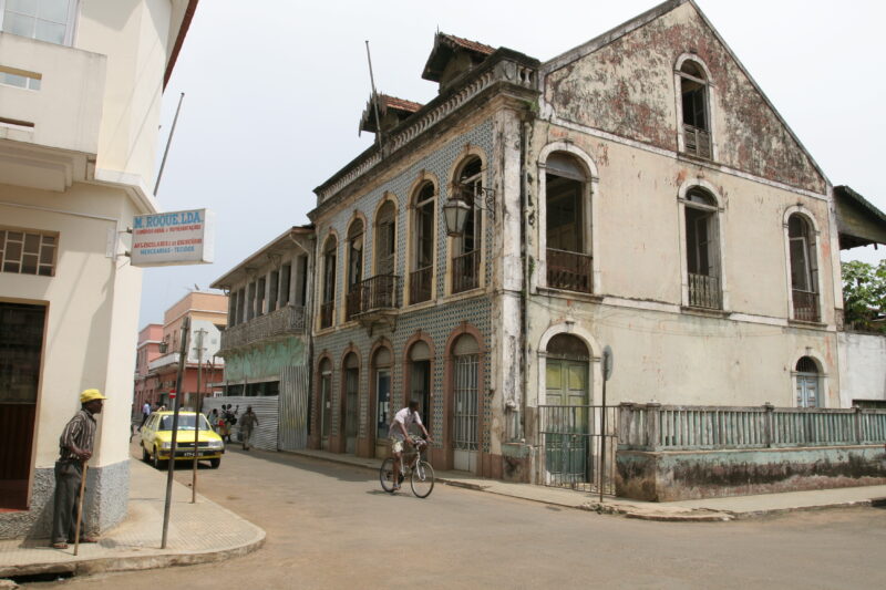 Sao Tome — Sao Tome, Africa, City of, Capital, street