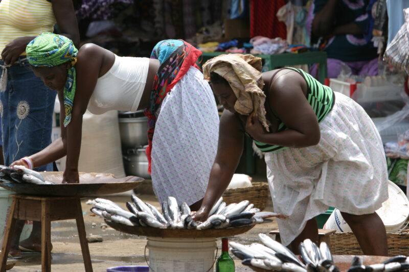 Sao Tome — Sao Tome, Africa, City of, Capital, market