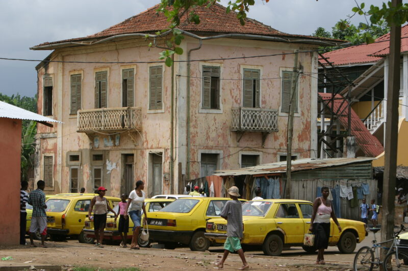 Sao Tome — Sao Tome, Africa, City of, Capital, street
