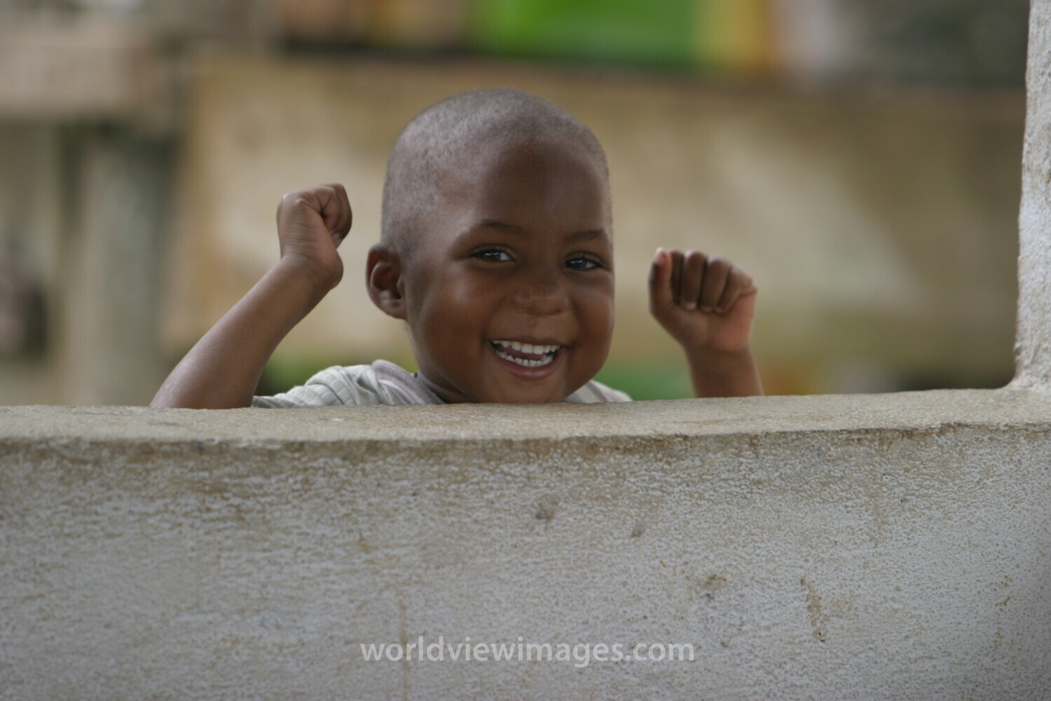 Boy in Sao Tome