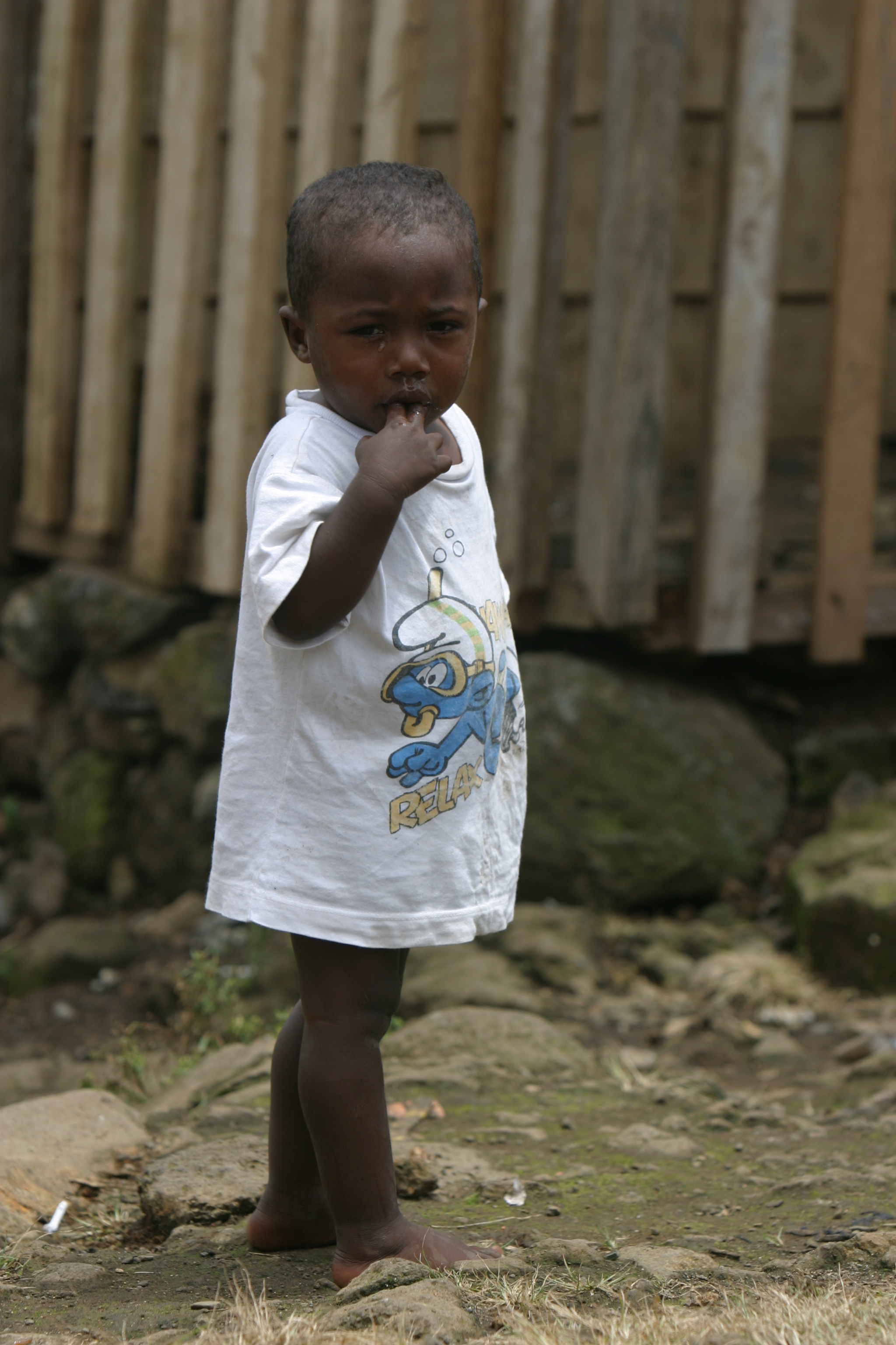 Boy in Sao Tome