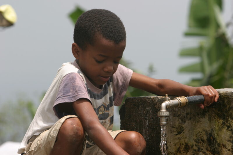 Photo: Boy in Sao Tome — Sao Tome, Africa