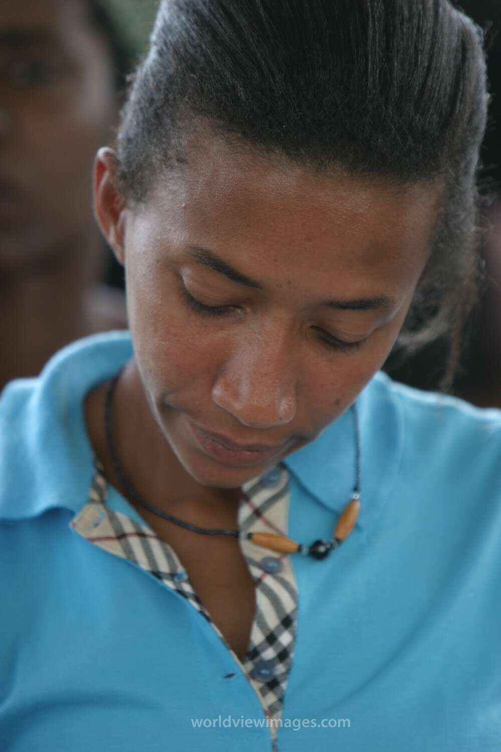 Woman in Sao Tome