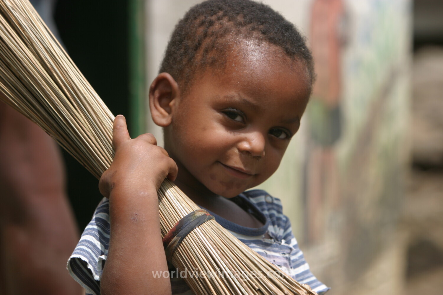 Boy in Sao Tome