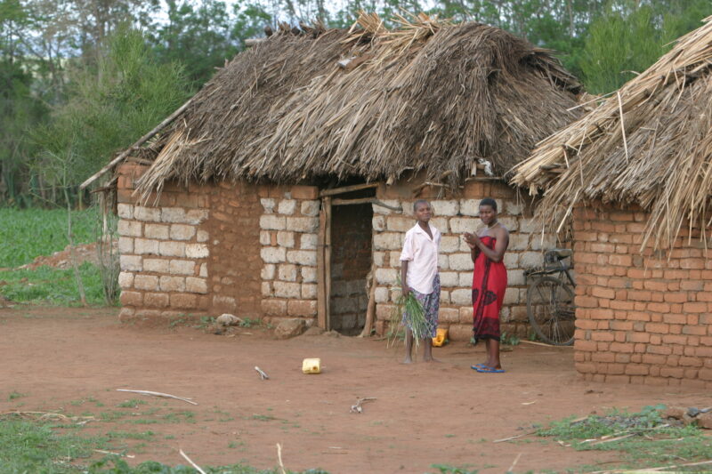 House in Tanzania — Tanzania, Africa, Poverty, Development, Hanang