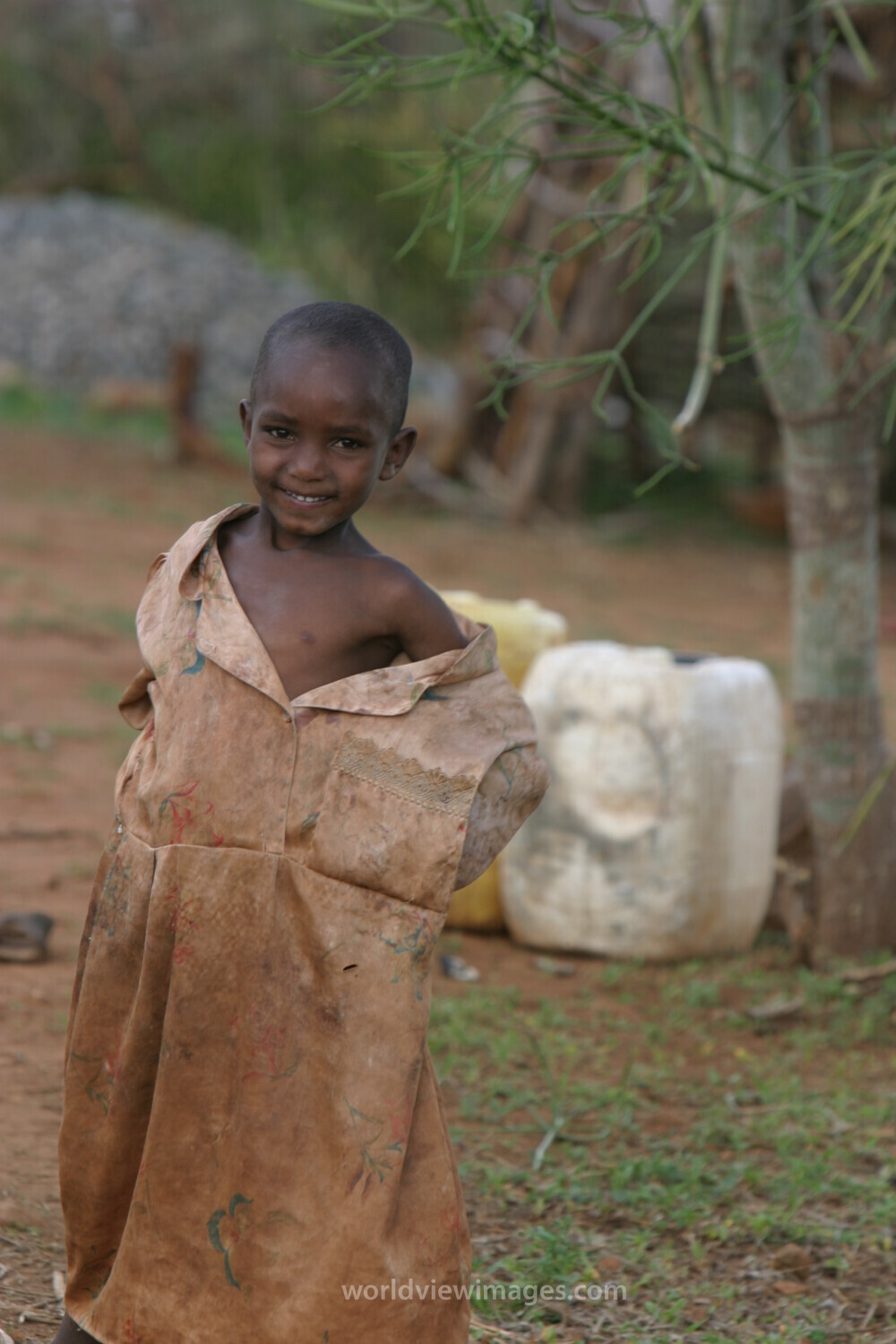 Girl in Tanzania
