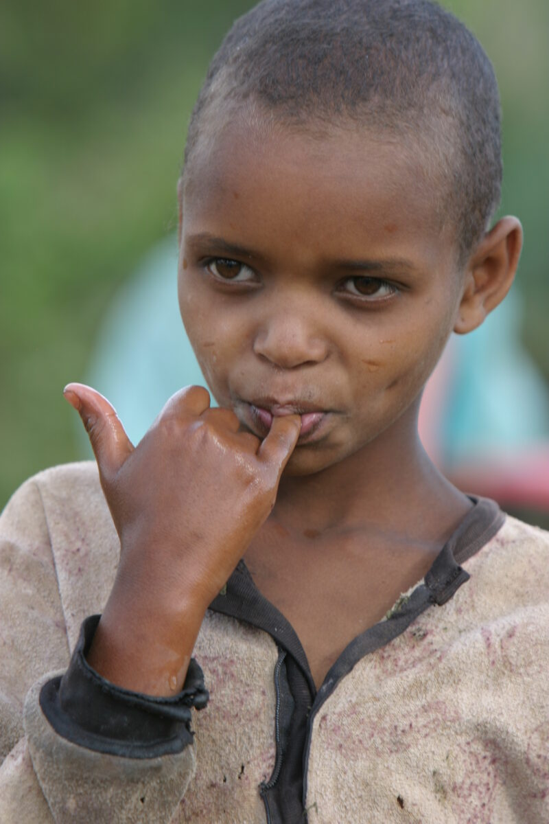 Child in Tanzaina — Tanzania, Africa, Poverty, Development, Hanang