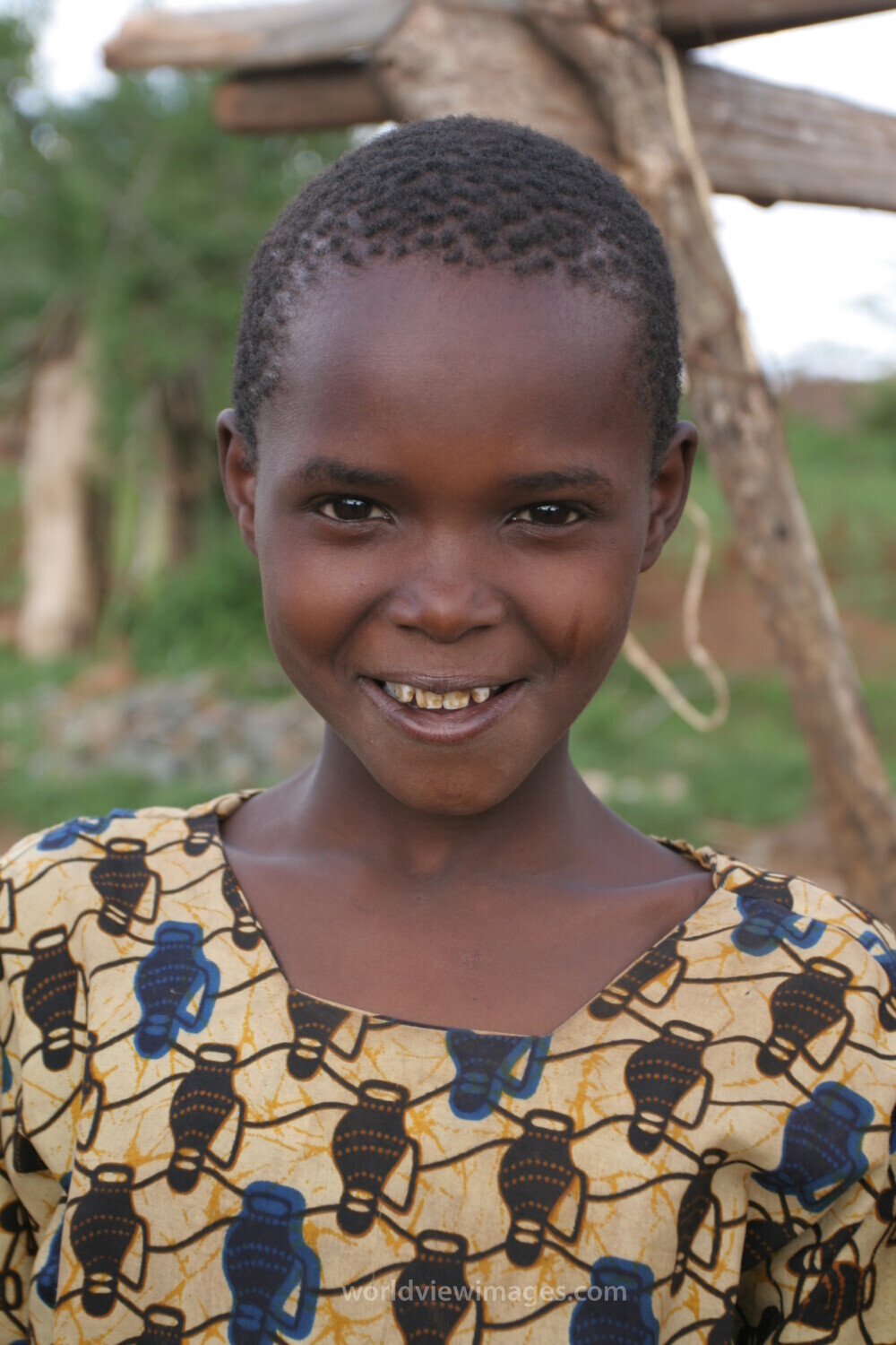 Girl in Tanzania