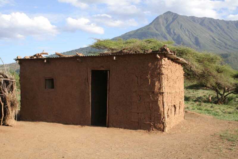 House in Tanzania — Tanzania, Africa, Poverty, Development, Hanang