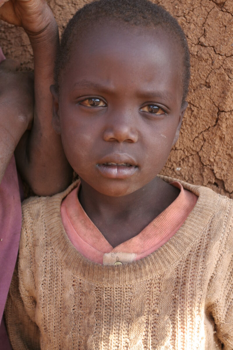Child in Poverty — Child growing up in poverty in Tanzania — Tanzania, Africa, Poverty, Development, Hanang