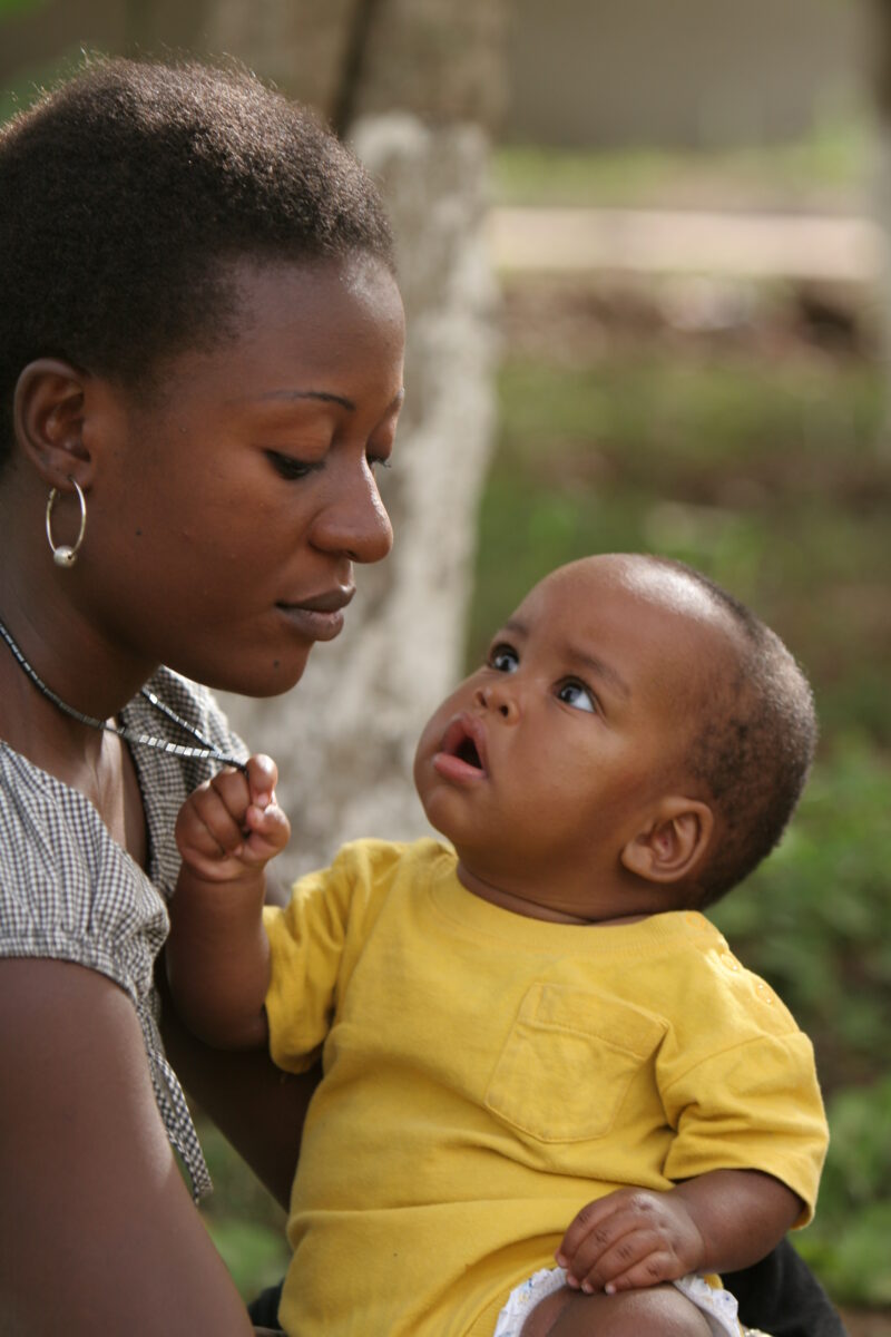 Mother and Baby — Tanzania, Africa, Poverty, Cradle of Love, Orphans