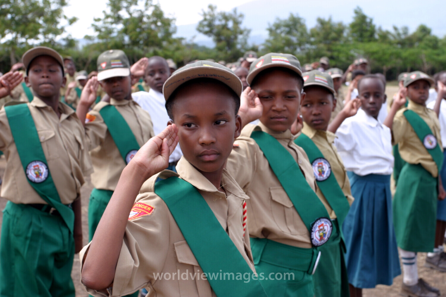 Pathfinders in Tanzania