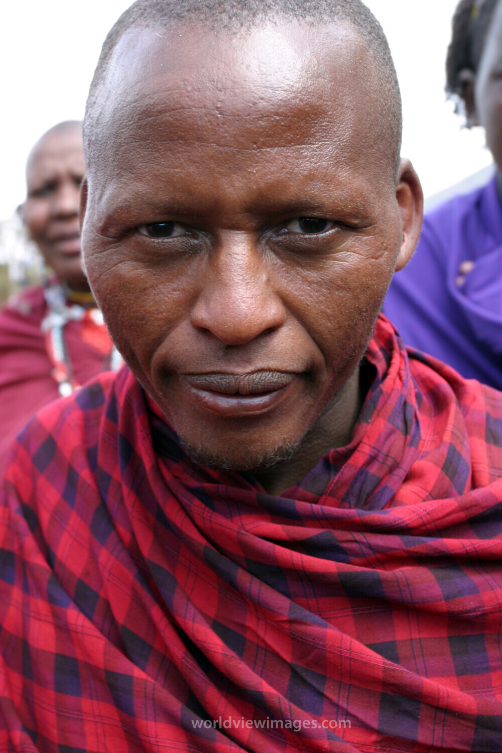 Masai People in Tanzania.