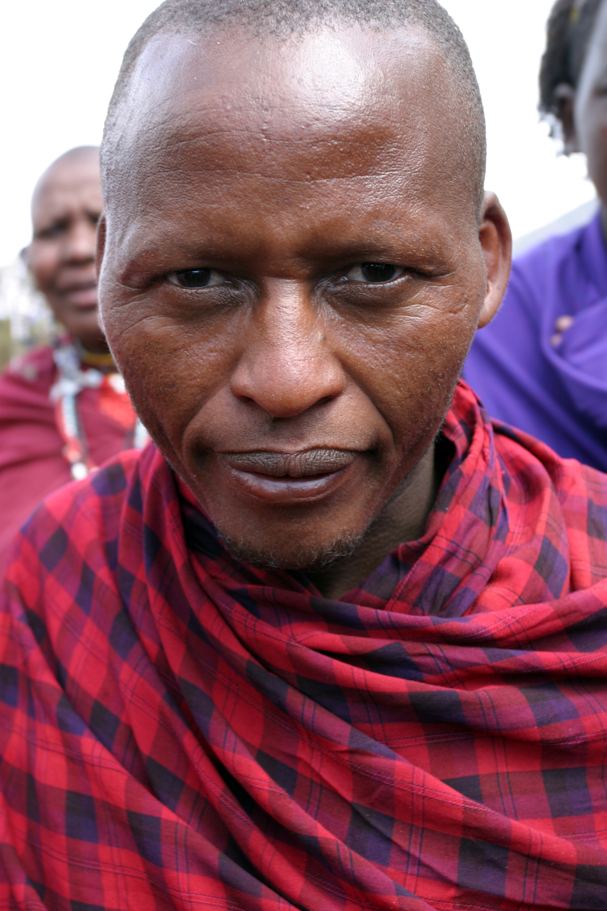 Masai People in Tanzania.