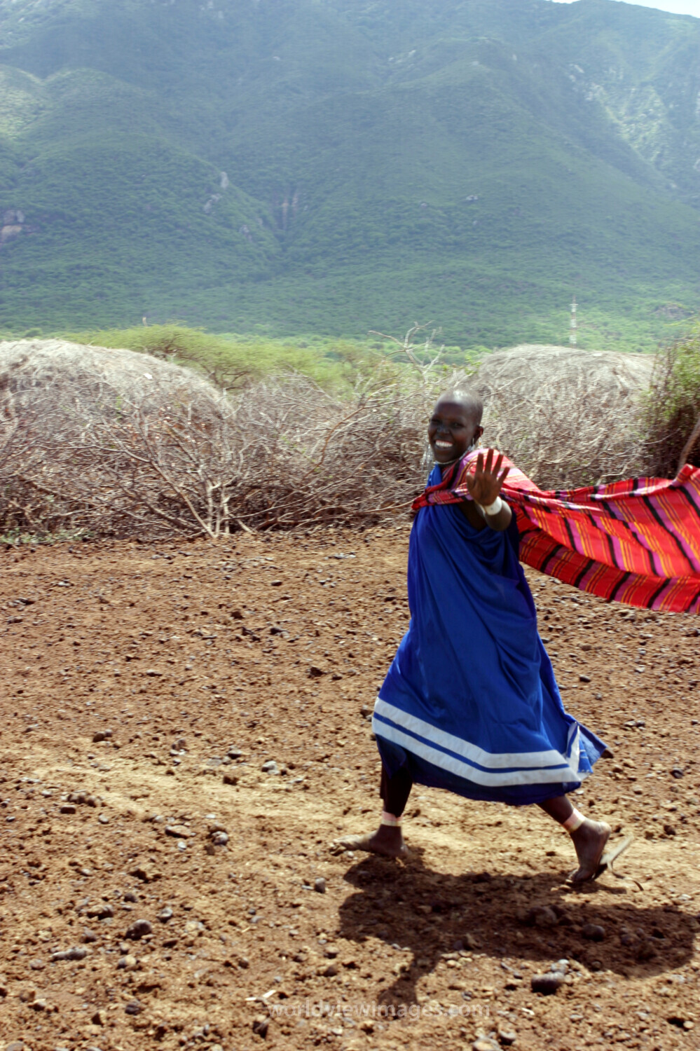 Masai People in Tanzania.
