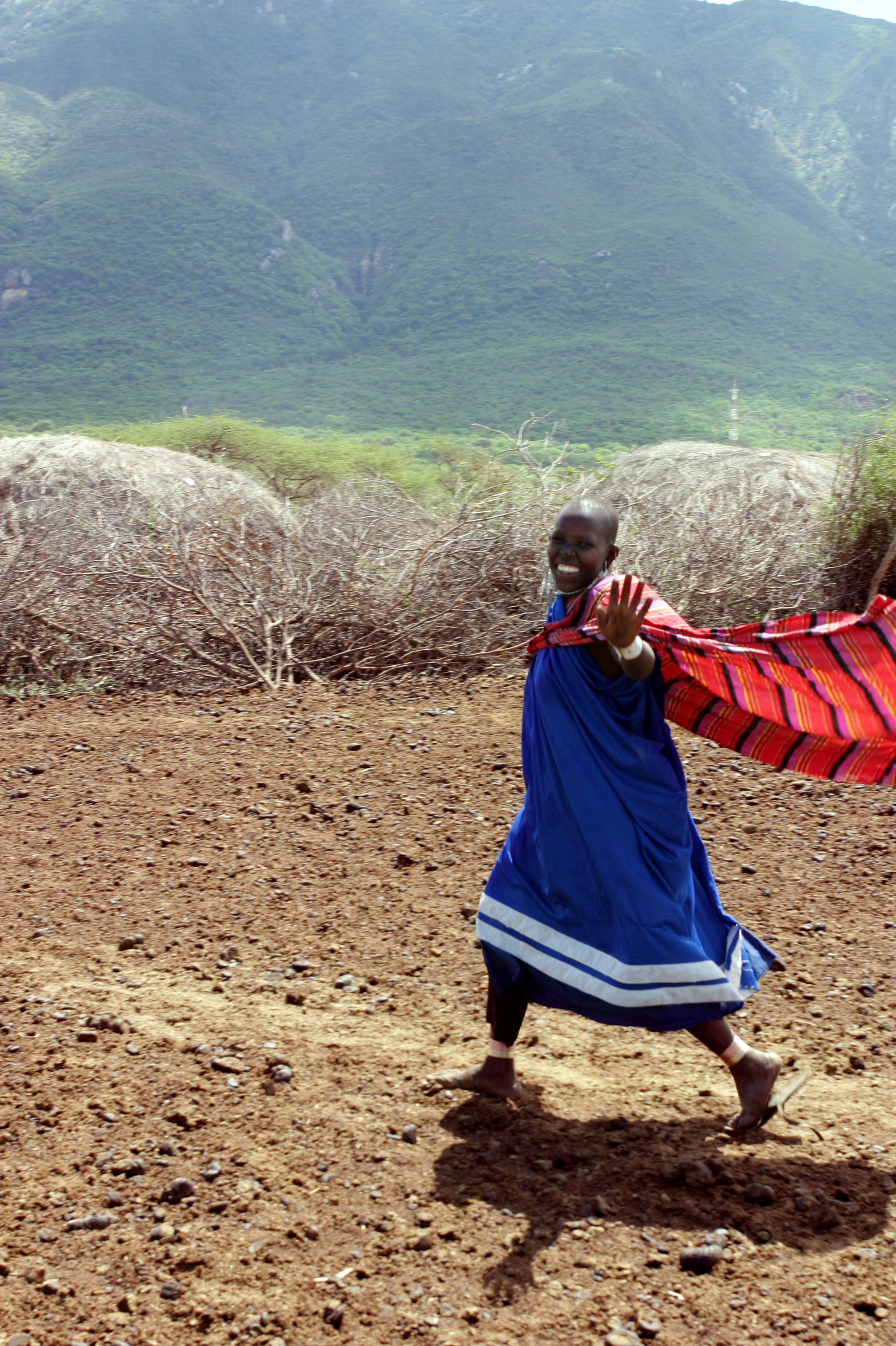 Masai People in Tanzania.