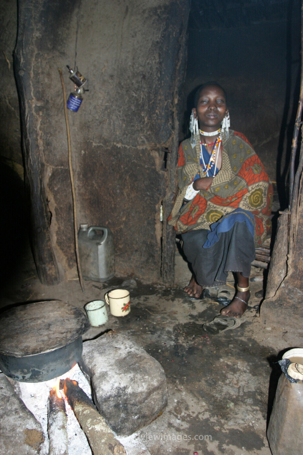 Masai People in Tanzania.