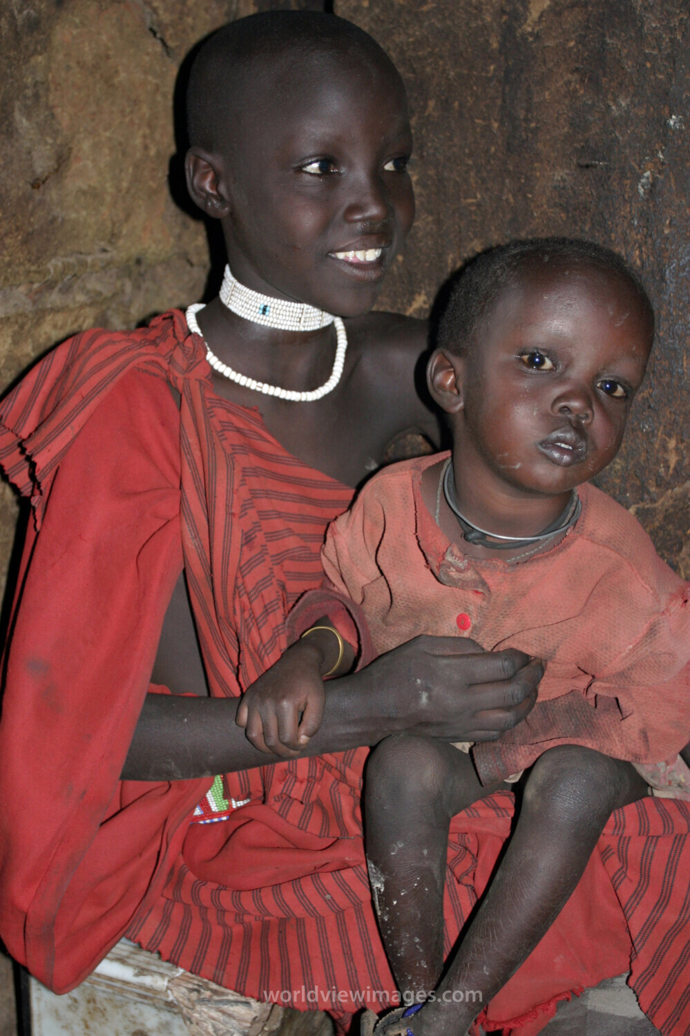 Masai People in Tanzania.