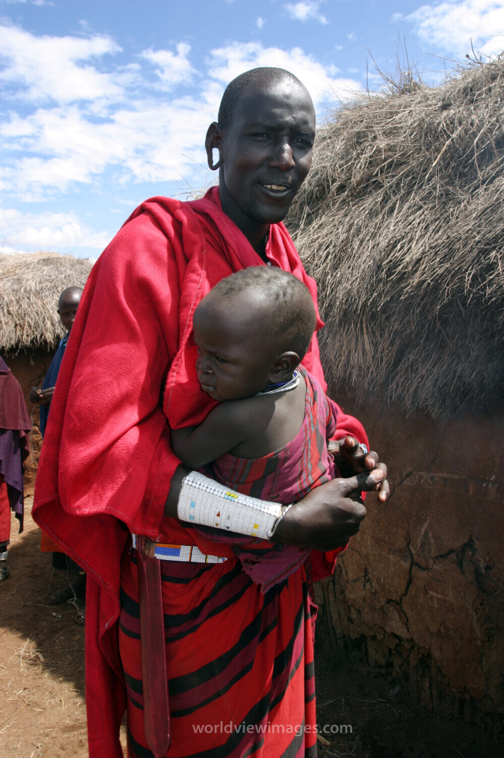 Masai People in Tanzania.