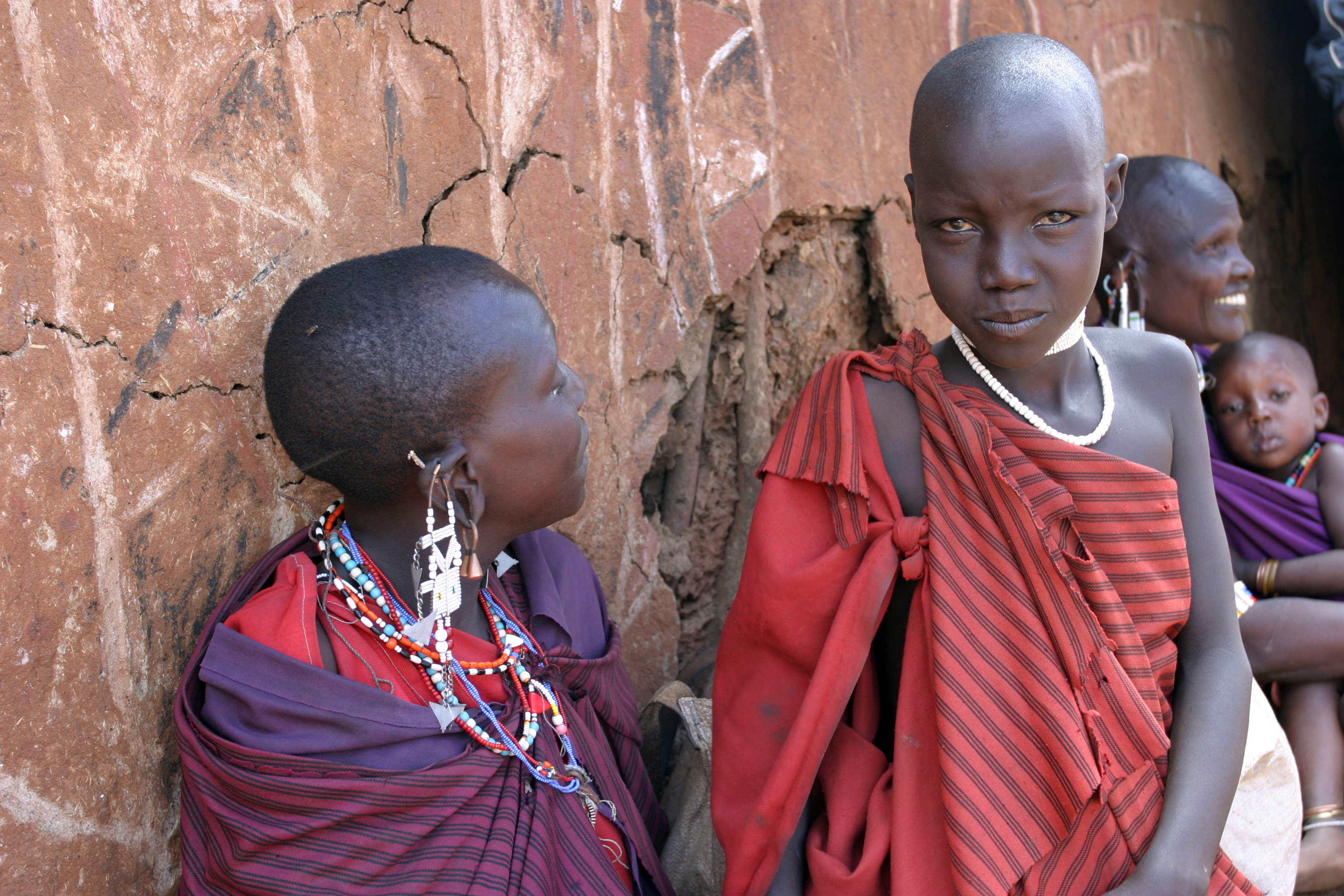 Masai People in Tanzania.