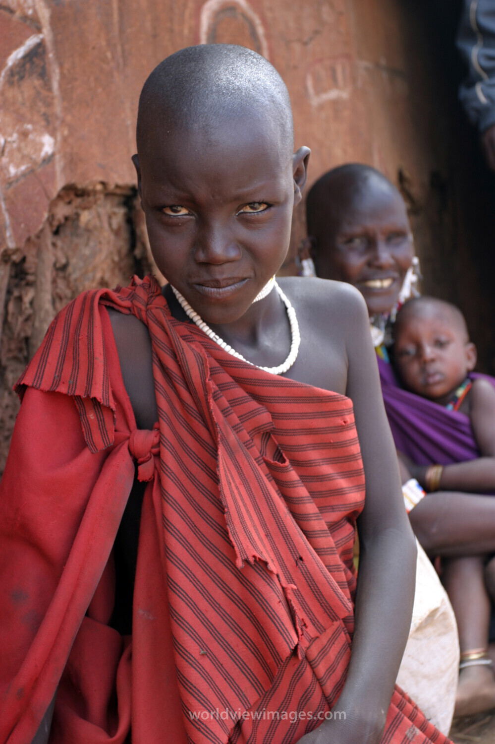 Masai People in Tanzania.