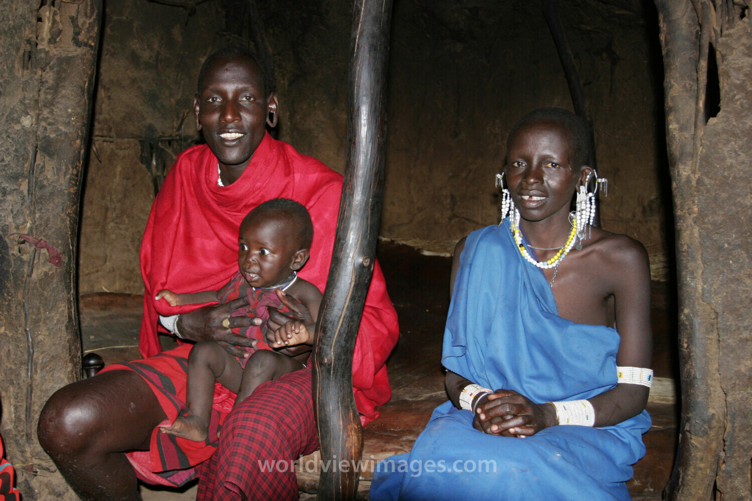 Masai People in Tanzania.
