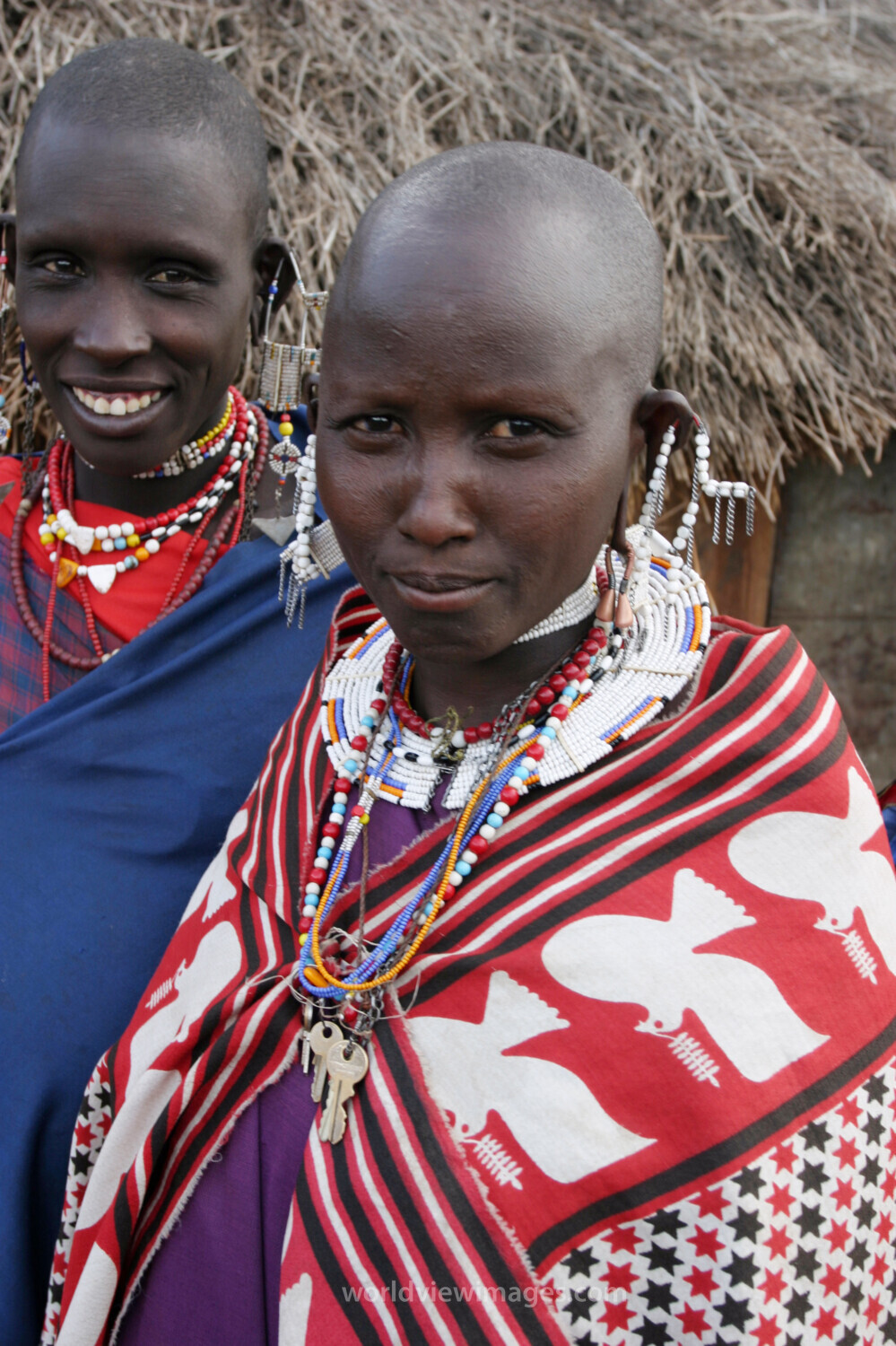 Masai People in Tanzania.