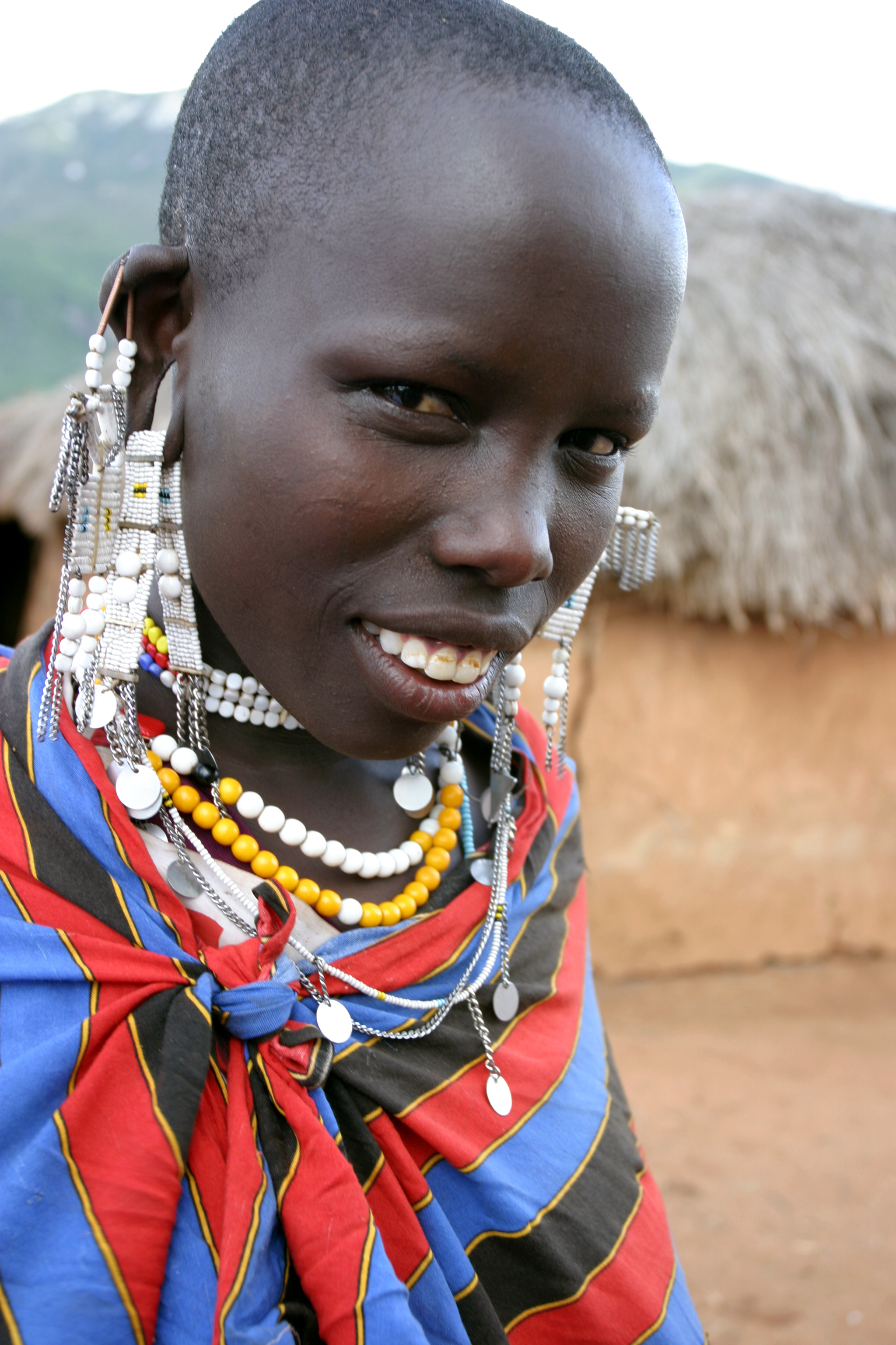 Masai People in Tanzania.