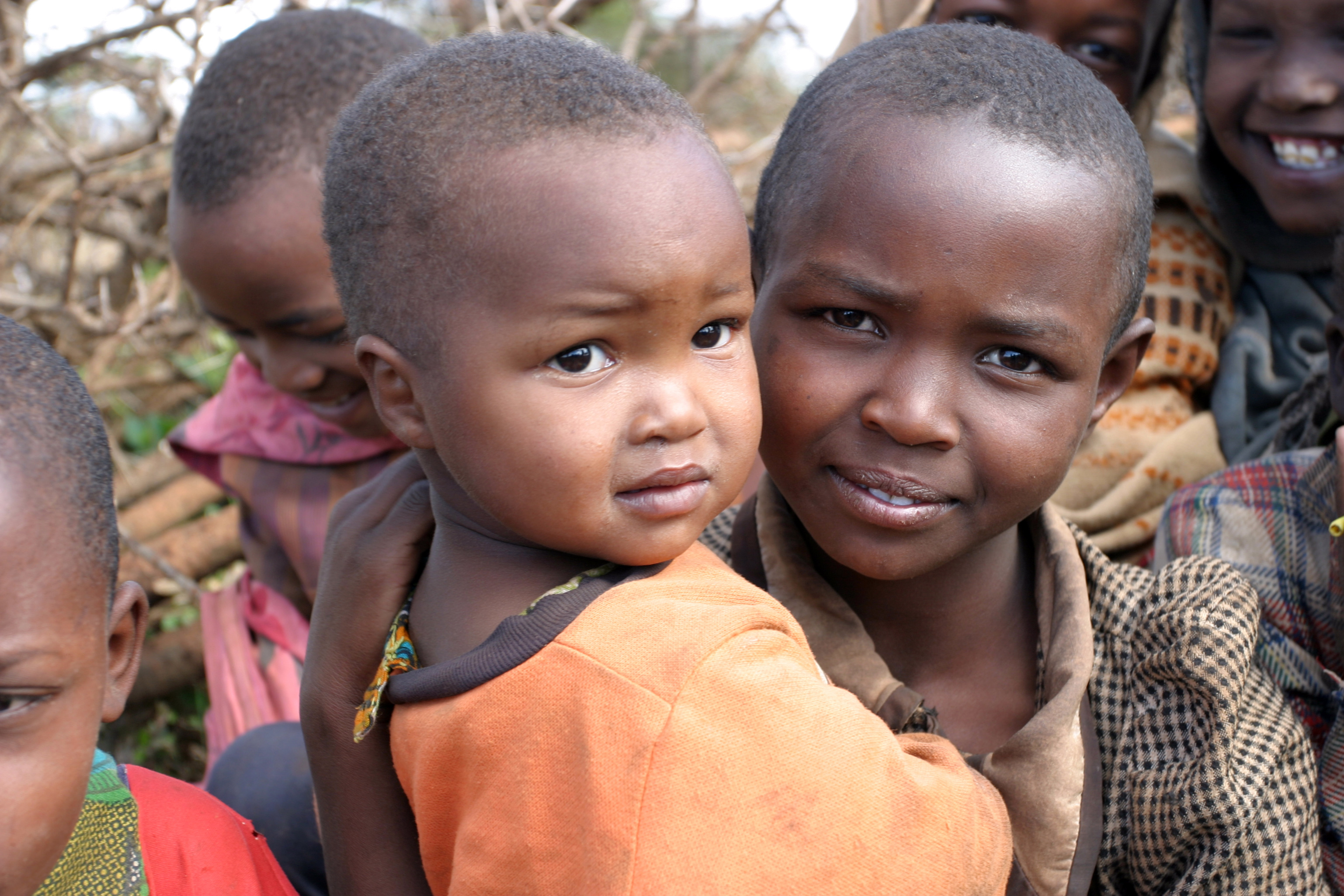 Happy Children in Tanzania
