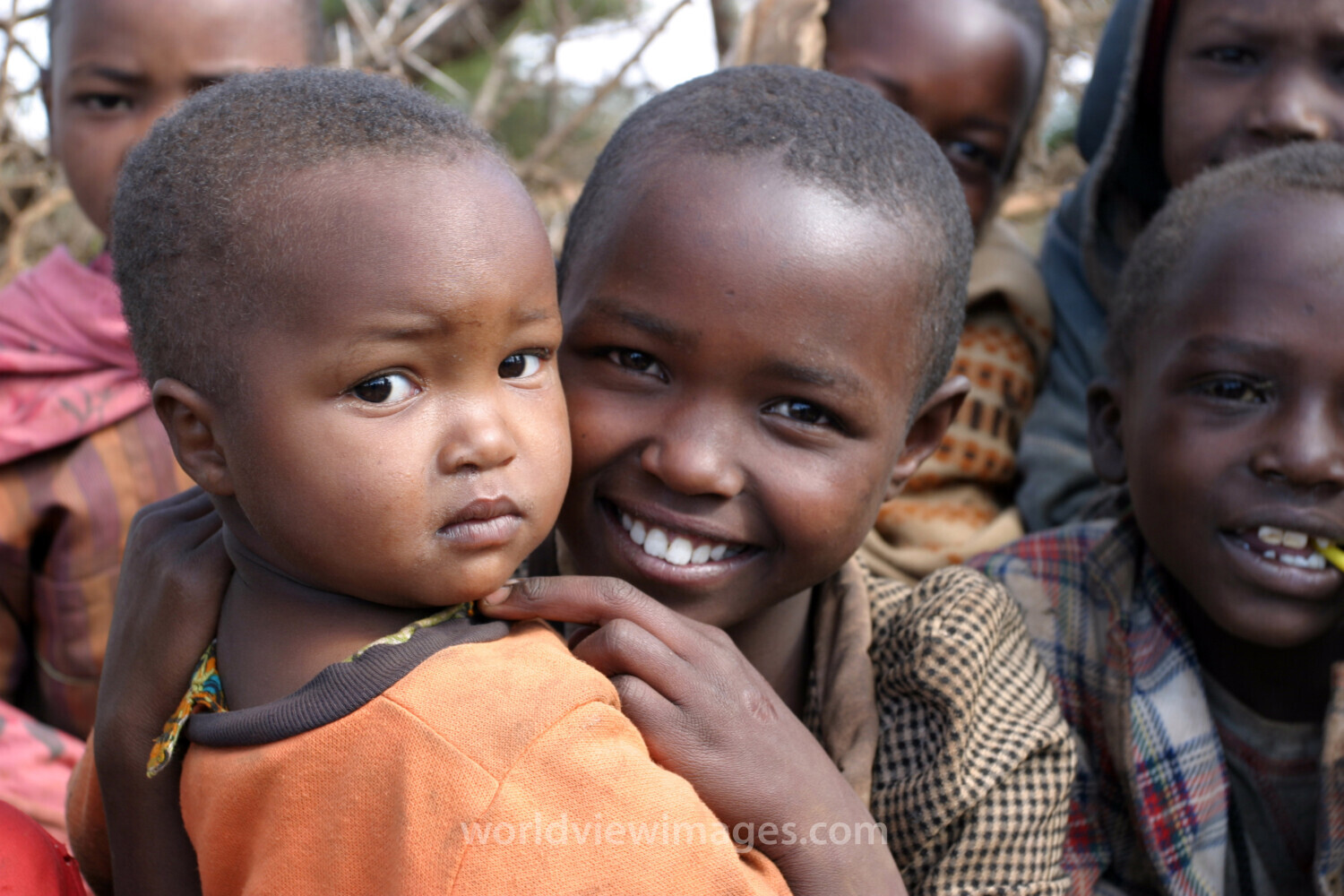 Happy Children in Tanzania