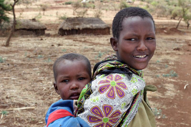 Mother and Baby — Tanzania, Africa, Hanang