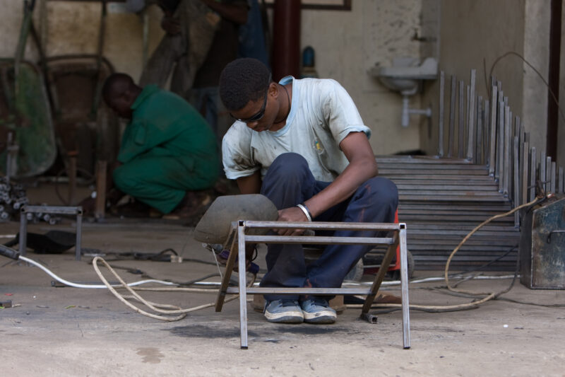 Welding — ADRA, Africa, Development, Poverty, Tanzania