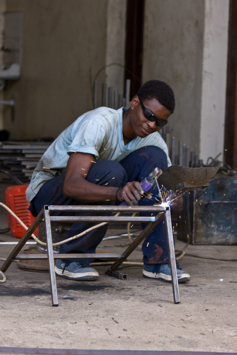 Welding — ADRA, Africa, Development, Poverty, Tanzania