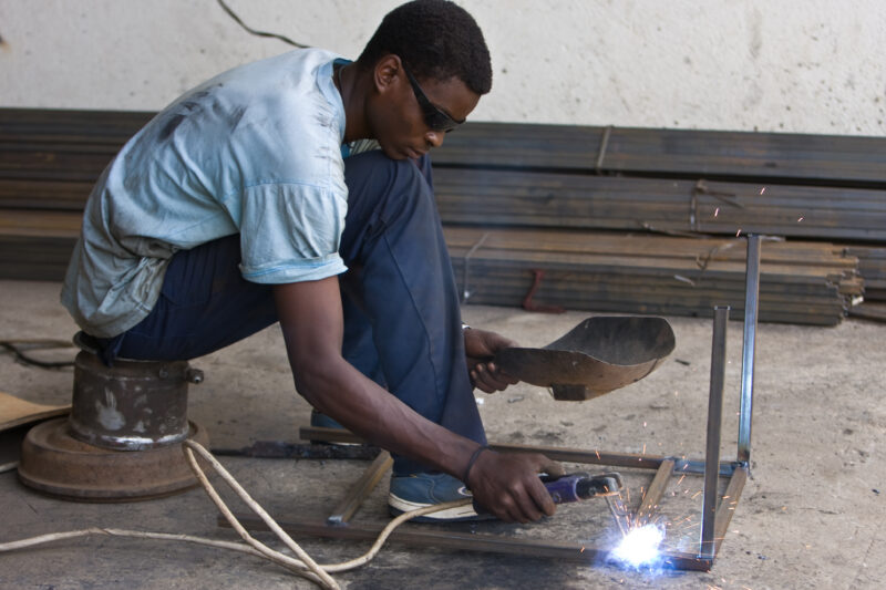 Welding — ADRA, Africa, Development, Poverty, Tanzania