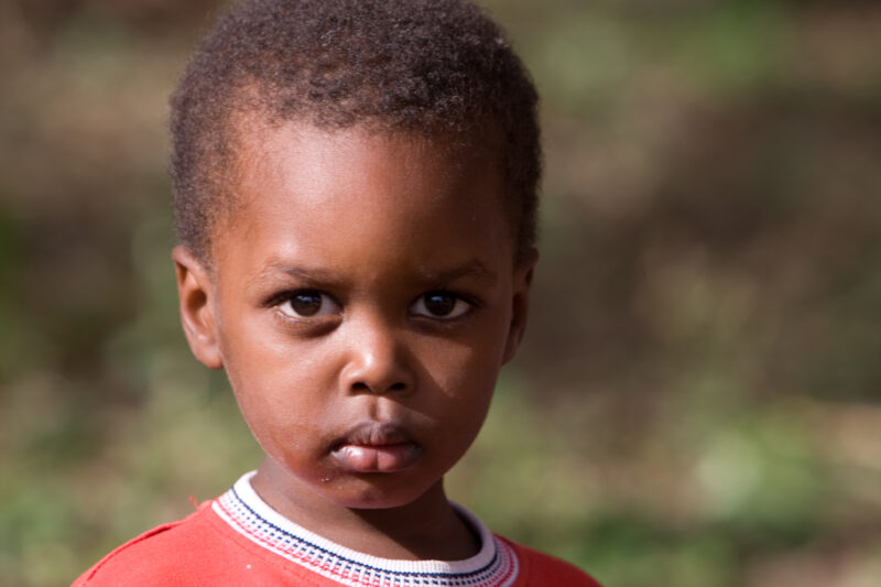 Orphan Babies in Tanzania — Abandoned and orphaned babies, get a new chance at life at a infant orphanage, Cradle of Love, in Usa River, Tanzania — Africa, T...