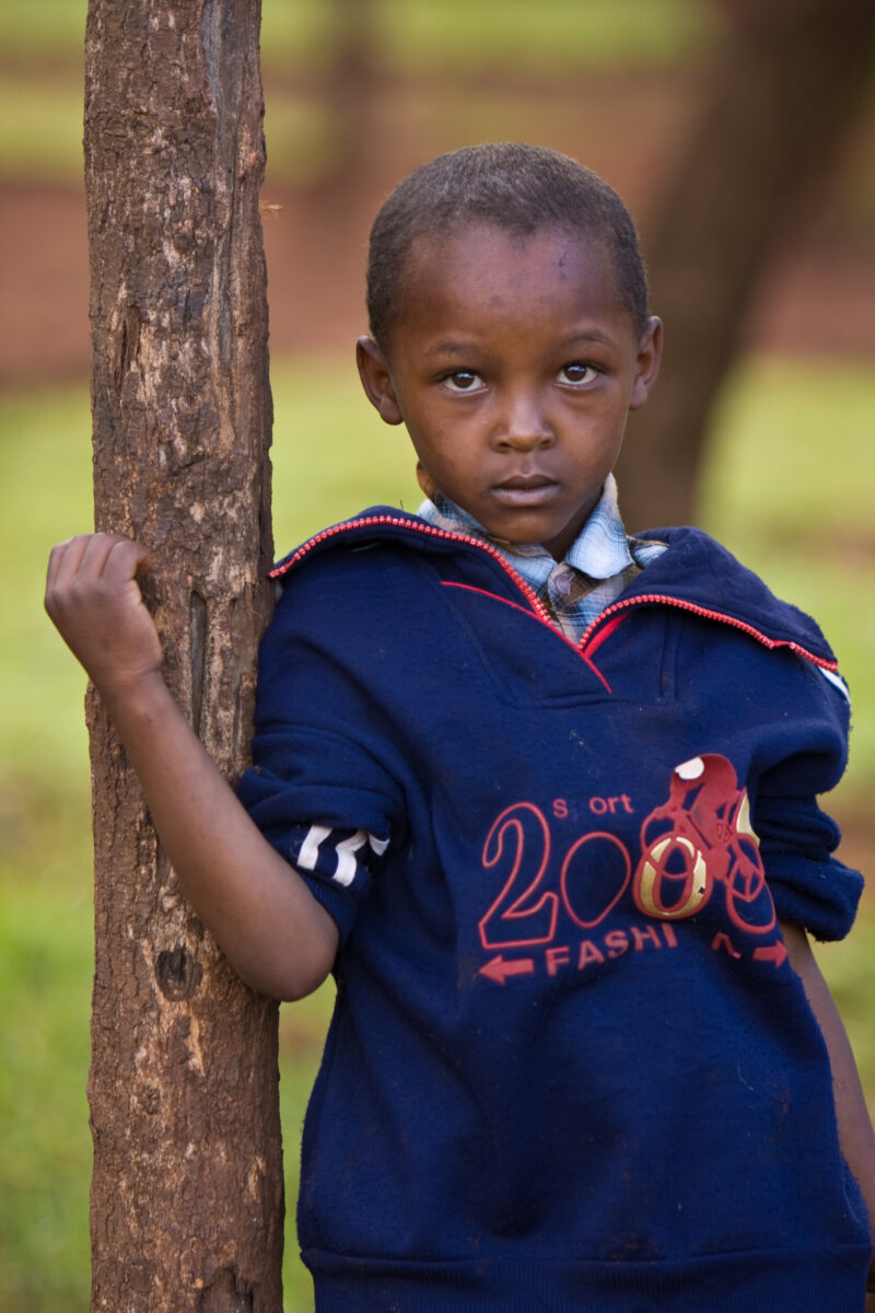 Girl in Tanzania — Students at an Elementary school in the Hanang district of Tanzania, Africa — ADRA, Africa, Development, Poverty, Tanzania