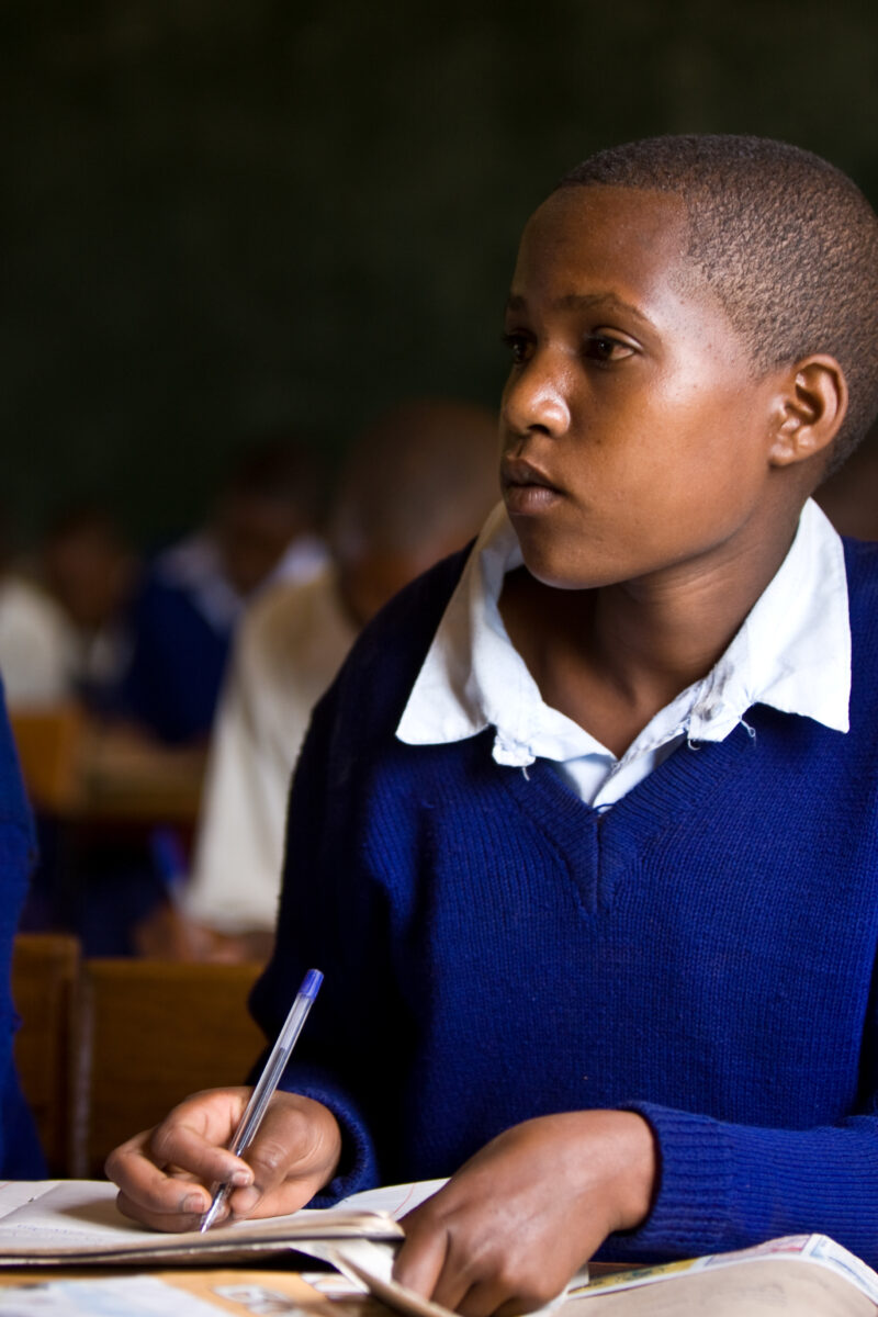 Students in Tanzania — Students at an Elementary school in the Hanang district of Tanzania, Africa — Tanzania, Africa, Development, Hanang, ADRA
