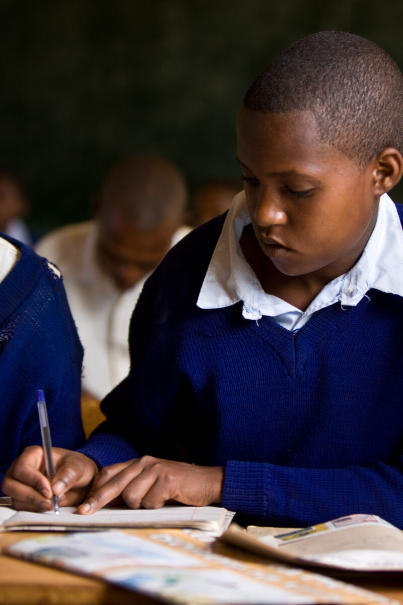 Students in Tanzania — Students at an Elementary school in the Hanang district of Tanzania, Africa — Tanzania, Africa, Development, Hanang, ADRA