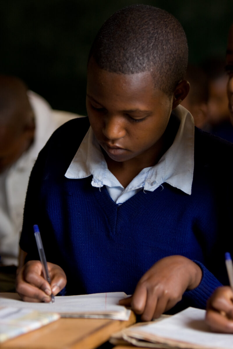 Students in Tanzania — Students at an Elementary school in the Hanang district of Tanzania, Africa — Tanzania, Africa, Development, Hanang, ADRA