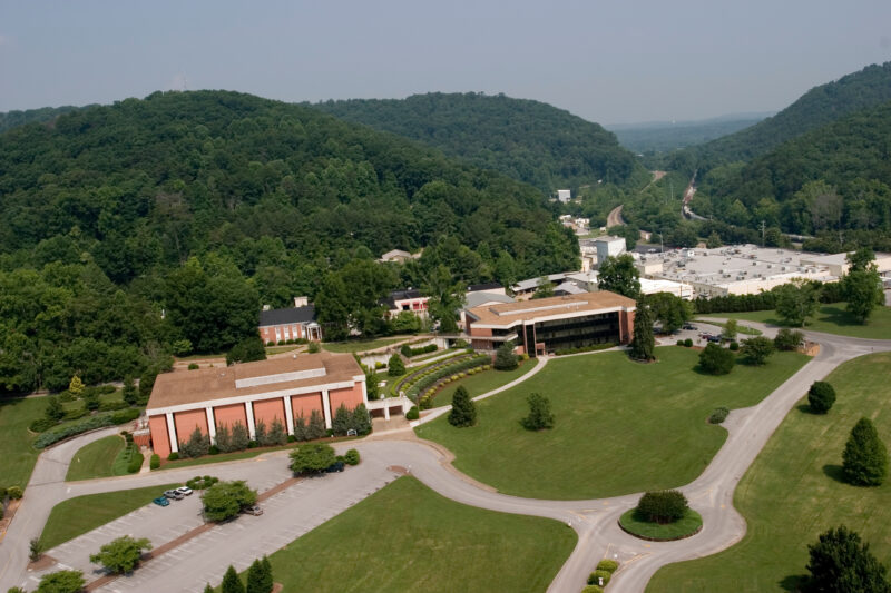 Southern Adventist University — SAU, Southern Adventist University, Adventist, campus, arial view