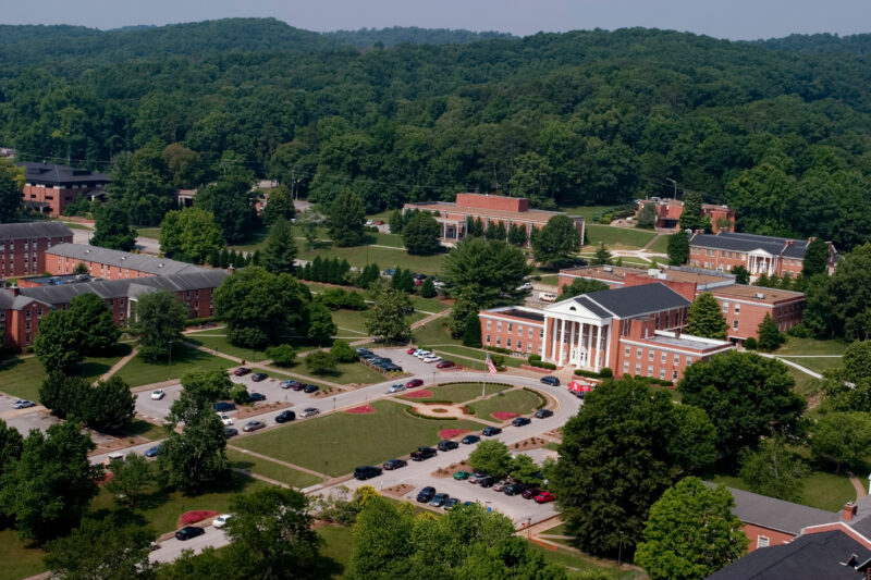 Southern Adventist University — SAU, Southern Adventist University, Adventist, campus, arial view