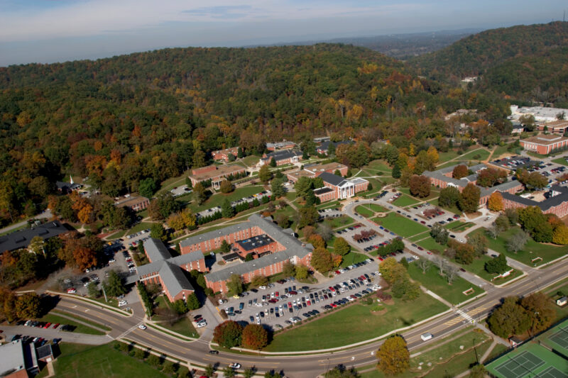 Southern Adventist University — SAU, Southern Adventist University, Adventist, campus, arial view