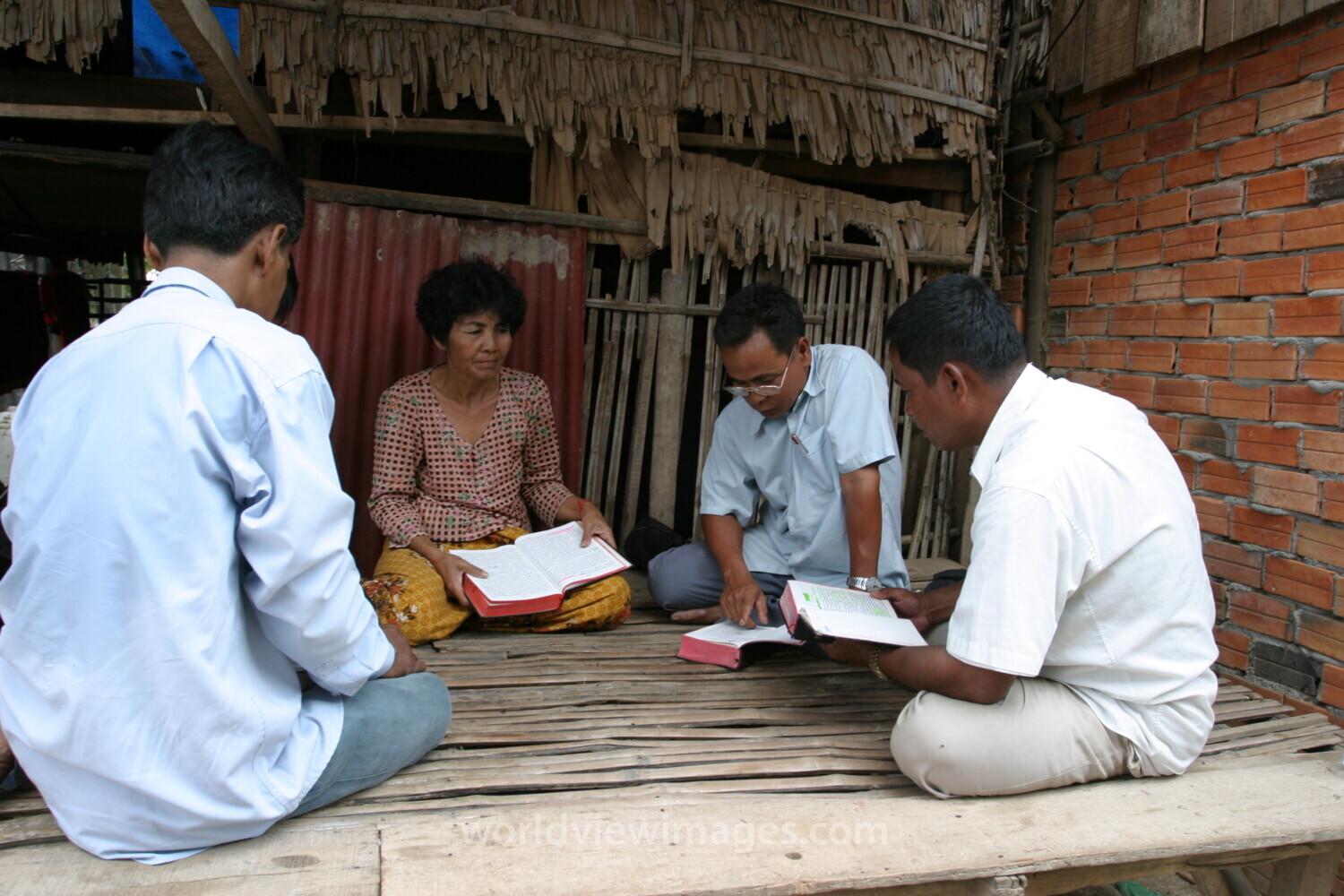 Bible Study in Cambodia