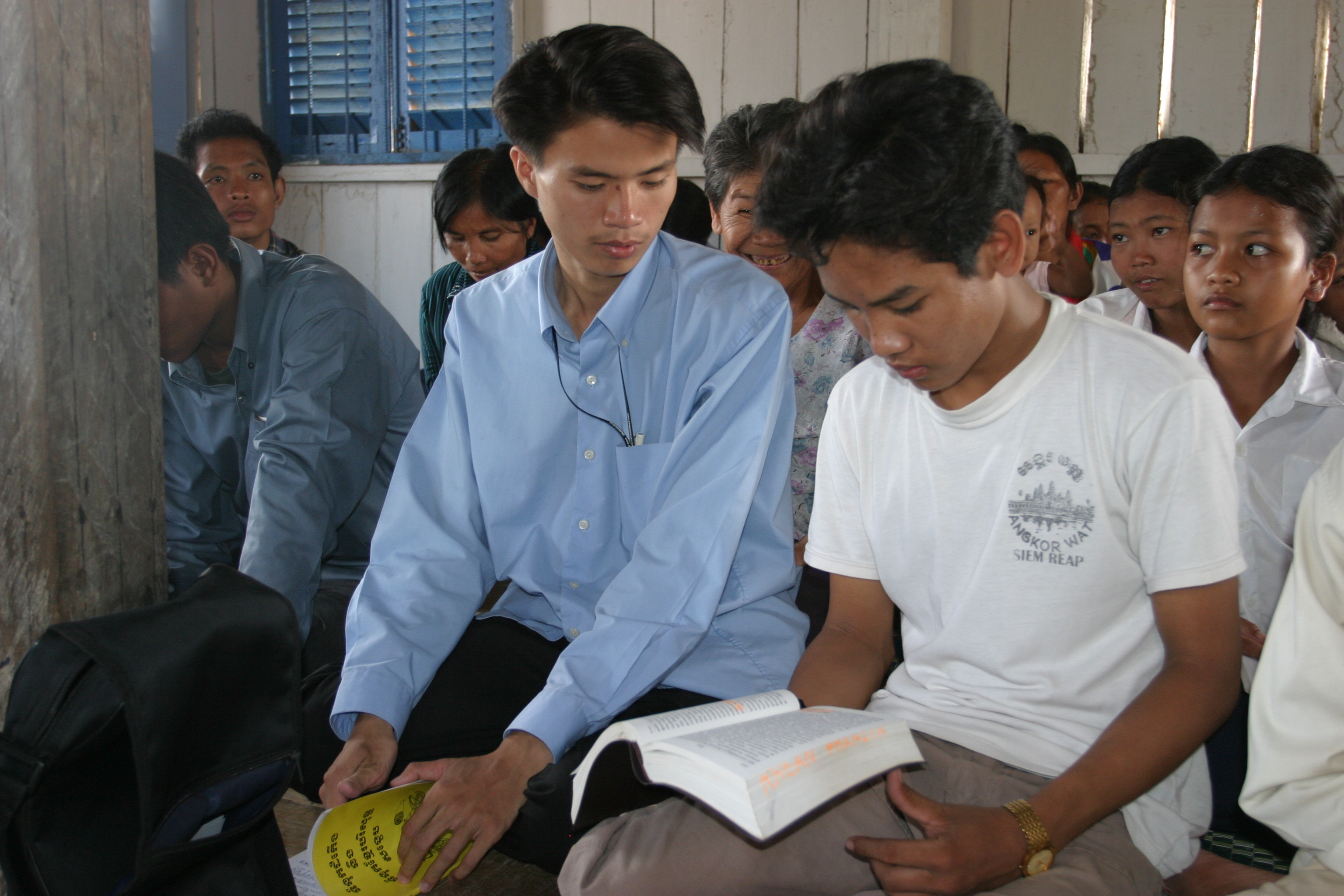 Bible Study in Cambodia