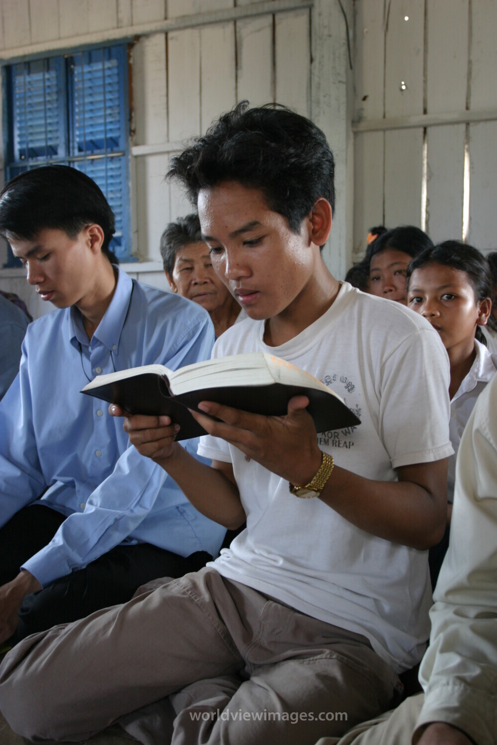 Bible Study in Cambodia