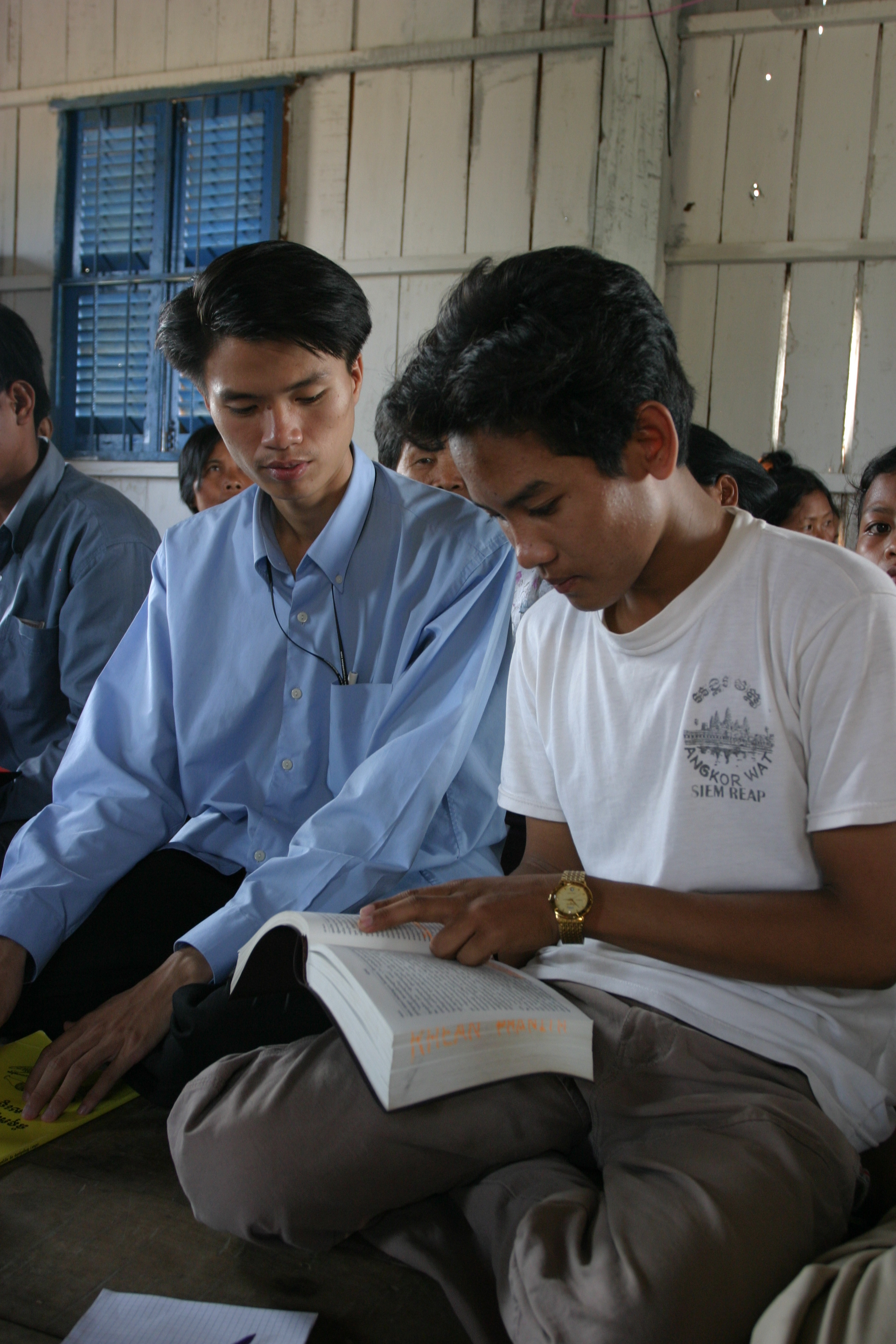 Bible Study in Cambodia
