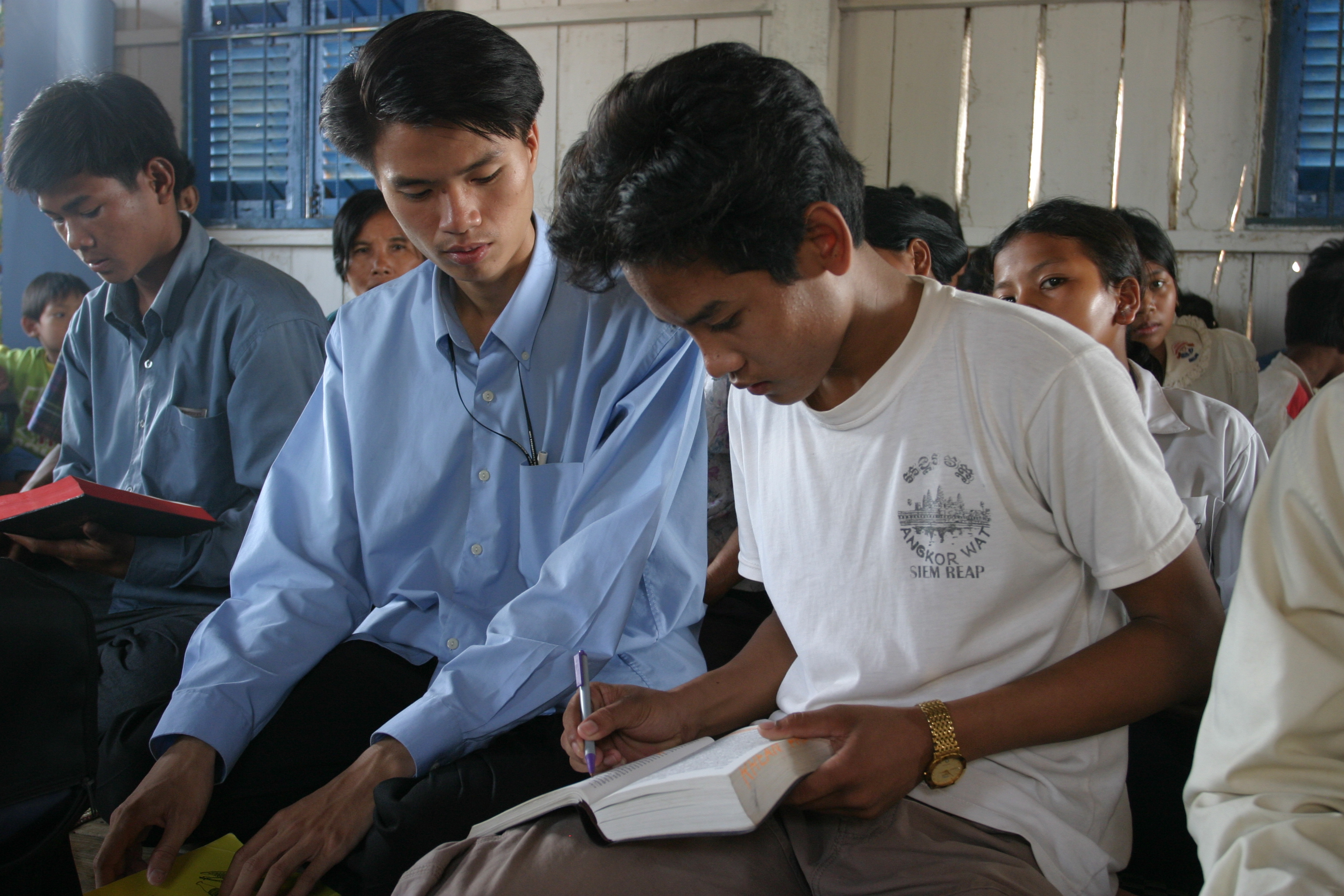 Bible Study in Cambodia