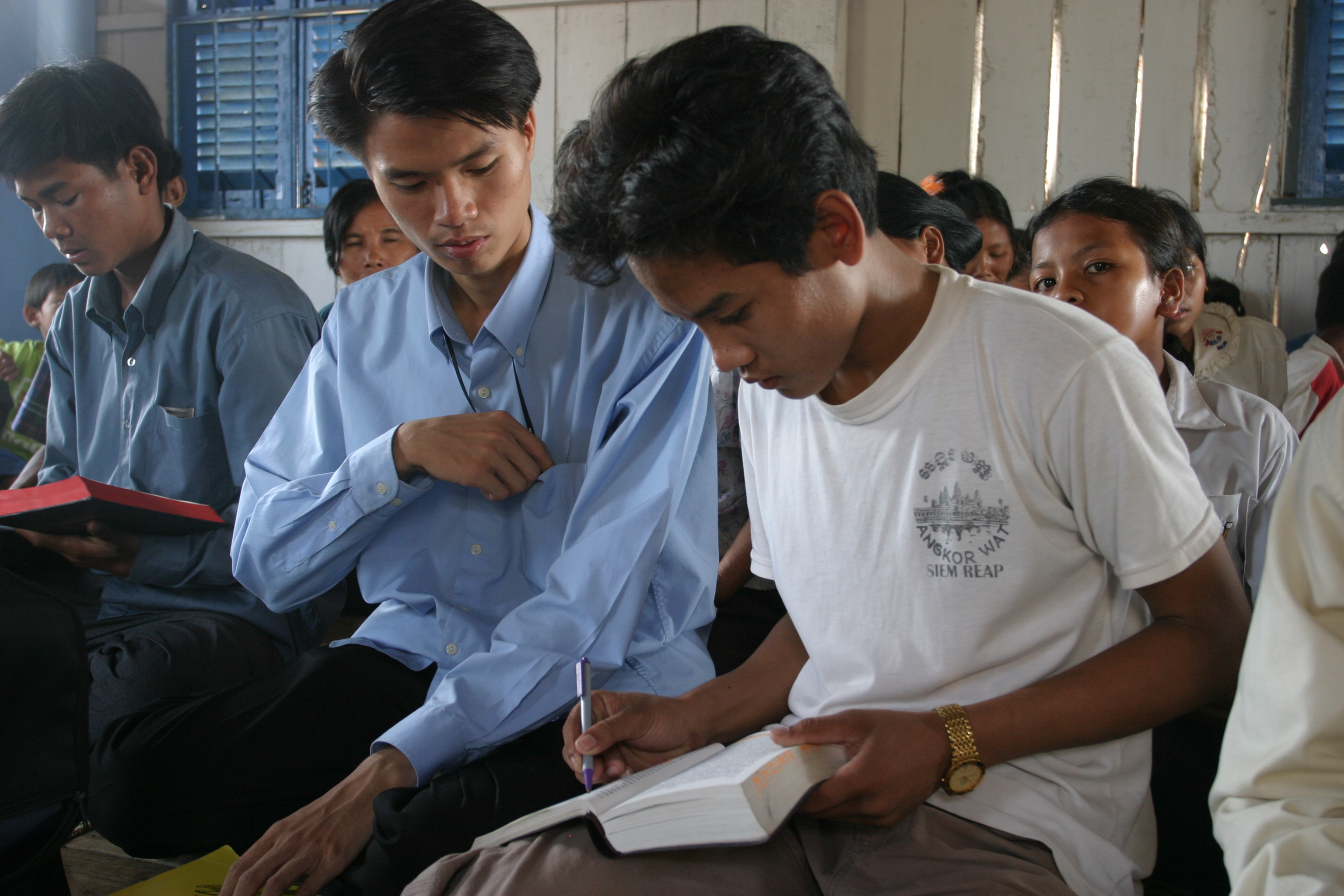 Bible Study in Cambodia